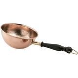 Perol De Cobre 22cm Martelet Olla Wok Para Garrapiñadas