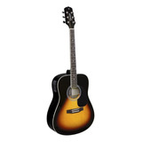 Violão Eletroacústica Giannini Performance Gd-1 Eq Para Destros Vintage Sunburst Satin