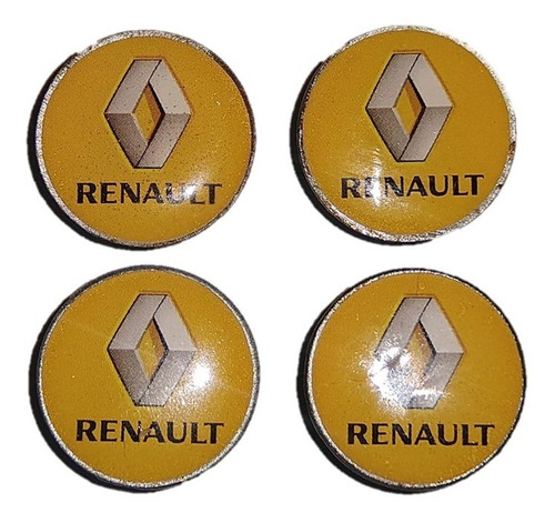 Tapón De Válvula Logo Renault Captur Kangoo Kwid Duster Kole
