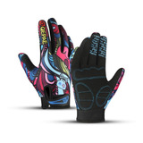 Guantes Ciclismo Mujer Mtb Deportivos Bici Deportes Táctiles