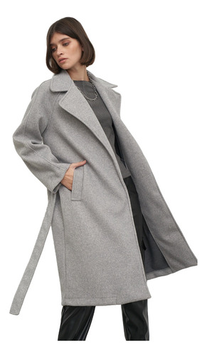 Tapado Mujer Paño Abrigo Saco Largo Campera Trench Elegante