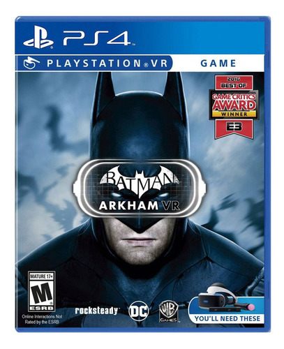 Juego Físico Batman Arkham Vr Ps4