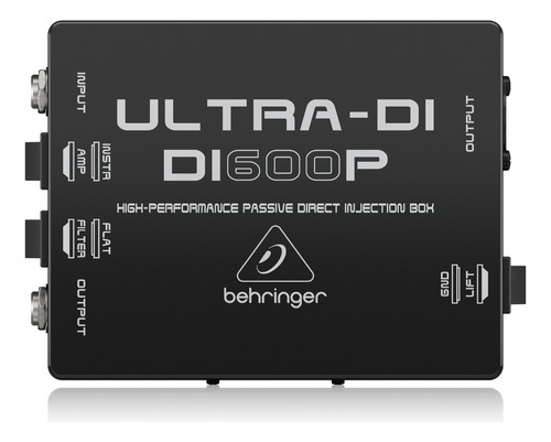 Direct Box Passivo Di600p Behringer Ultra-di