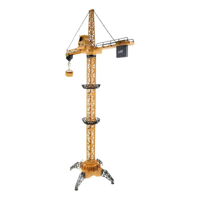 6 Canales De Torre Rc Grúa Vehículos 680 Rotación Levante 9