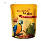 Alimento Ração De Aves Extrusada Super Premium Parrots 6kg
