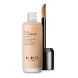 Base E Corretor Full Coverage 2-in-1 Kiko Milano 25ml