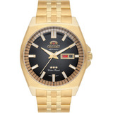 Relógio Orient F49gg010 P1kx Automatico Preto F49gg Dourado