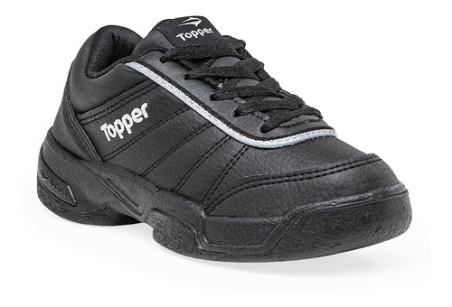 Zapatilla Tenis Topper Tie Break 2 Niño Negra Solo Deportes