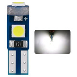 4 Cocuyos,bayoneta,bombillo Luz Led T5 Cambus Moto/carro