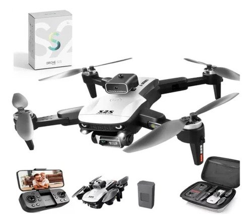 Mini Drone S2s Dual 8k Profissional + Bateria + Nf