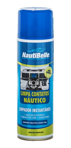 Limpa Contato Elétrico Nautibelle 300 Ml Barco Lancha
