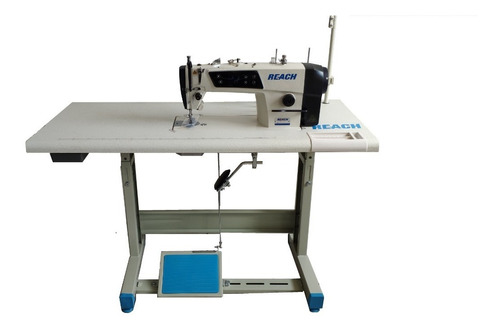 Maquina De Coser  Recta Industrial Con Motor Servo Completa 