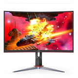 Aoc Cq32g2s Monitor De Juegos Curvo Sin Marco De 32  2k Qhd,