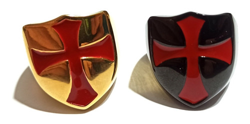 Anillo Cruz Caballeros Templarios (x Unidad) - Religion
