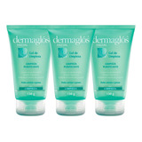  Combo X3 Dermaglos Gel De Limpieza Purificante 150 Ml