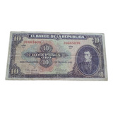 Colombia 10 Pesos Oro 1963