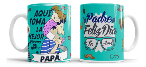 Kit Imprimible Plantillas Tazas Dia Del Padre Sublimar M5