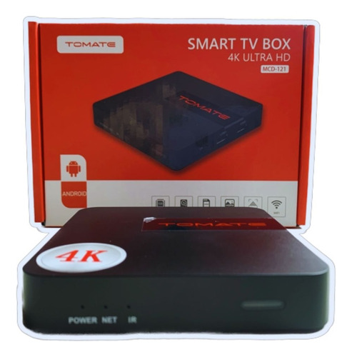 Smart Tv Box 4k Tomate Transforma Sua Tv Em Smart C/ Anatel