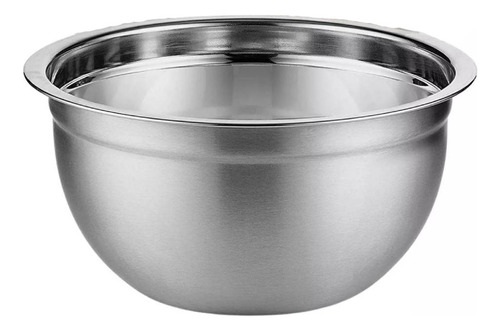 Bacia Tigela Bowl Funda Em Inox 22cm Saladeiro Para Servir