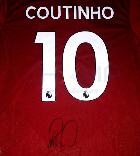 Jersey Autografiado Philippe Coutinho Liverpool New Balance