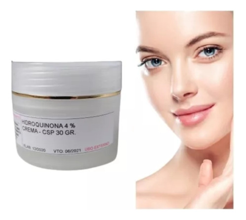 Crema Hidroquinona 4% Manchas Melasma Facial Y Corporal  La Mejor