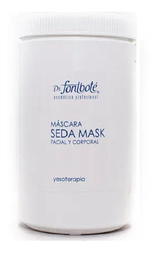 Yesoterapia Máscara Facial Y Corporal Seda Mask Dr Fontboté