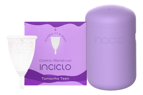 Kit Coletor Menstrual Inciclo Cápsula Todos Os Tamanhos