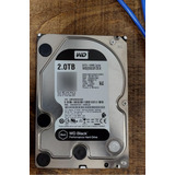 Disco Rigido 2tb Black Wd Western Digital Hdd 7200rpm