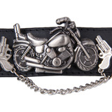 Punk Rock Cadena Calavera Mujeres Hombres Pulsera Puño Gótic