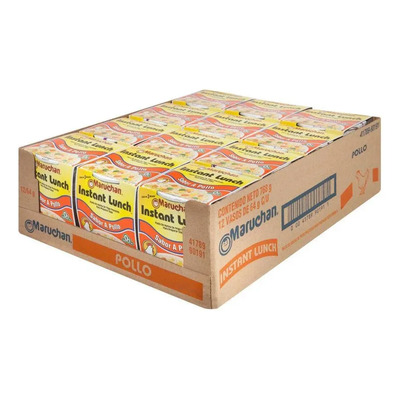 Sopa Instántanea Pollo Maruchan Caja 12\u002F64 G | MercadoLibre