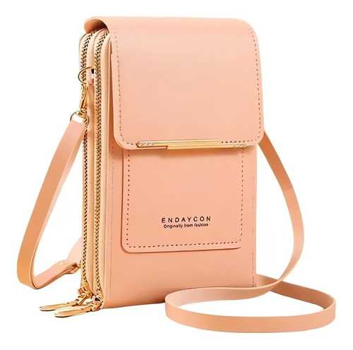 Bolso Cartera Porta Celular Manos Libres Billetera Multiusos