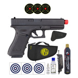 Pistola Airsoft Glock R17 Rossi 6mm Ggas + Capa + Coldre