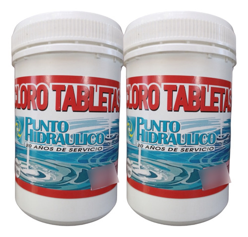  Cloro En Tabletas Para Piscinas 1 Kgs X 2 Unidades