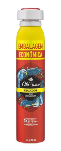 6 Desodorante Old Spice Pegador 124g 200 Ml