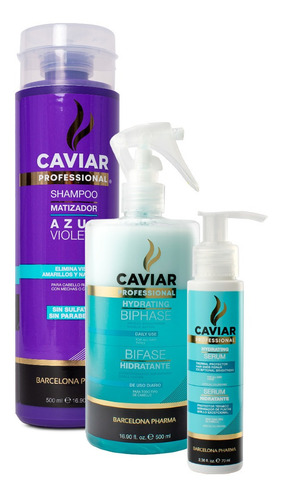 Trio Caviar Professional Matizador 