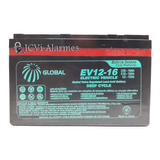 Bateria 4 Un Globalbat 12v 15ah Ciclo Profundo Moto Eletrica