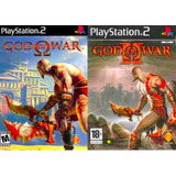 God Of War Collection Mídia Física Ps2  God1-leg God2- Dub.