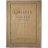 Partitura -  Chopin Valzer Para Pianoforte Op 69 - Nº 2