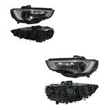 Par De Faros Audi A3 2013 - 2016 Electrico Con Motor  Leds