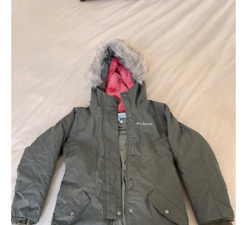 Campera Columbia Carson Niña (cypress) - Talle S - Poco Uso