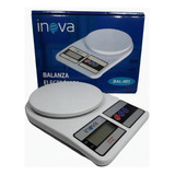 Balanza Inova Electronica Digital 10g Capacidad Hasta 3 Kg Capacidad Máxima 3 G Color Blanco