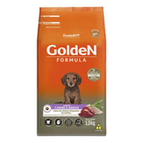 Ração Golden Mini Bits Cães Filhotes Sabor Carne E Arroz 1kg