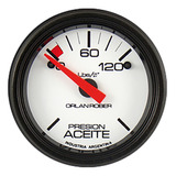 Reloj Presion De Aceite Electrico 120lb Linea Blanca Orlan R