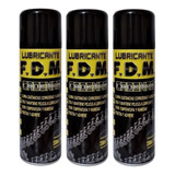 Pack X6 Lubricante Aerosol Cadena Moto Fdm 230ml Aceite 