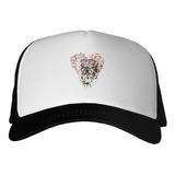 Gorra Corazon Con Barril Toxico Calavera