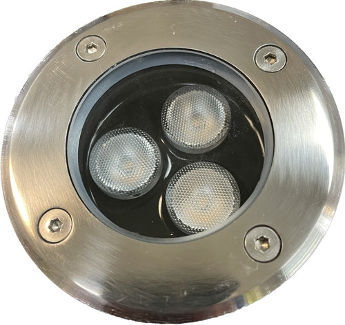 Bala De Piso Led 3w 2700k Ip65 Redonda Ilumax