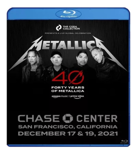 Metallica - 40th Anniversary Shows 2 Discos Blu-ray Bd25