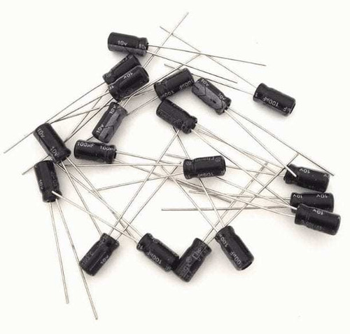 10 Pzs Capacitor Electrolítico 50v 47 Uf