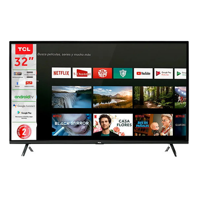Smart Tv De 32 Tcl A3-serie 32a323 Con Pantalla Led Hd