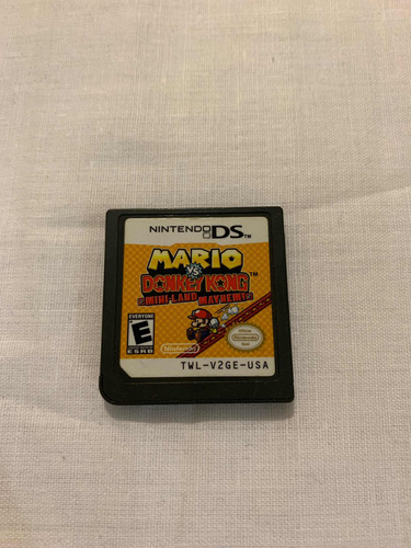 Mario Vs Donkey Kong Mini Land Mayhem Para Nintendo Ds